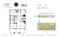 Unit 405 - 26 floor plan